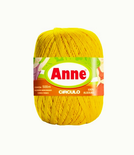 HILO ANNE CIRCULO 1289 CANARIO